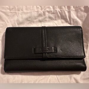 Hammitt Black Leather Wallet